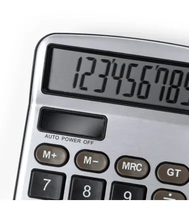 CALCULADORA TUERIS solar de Aluminio