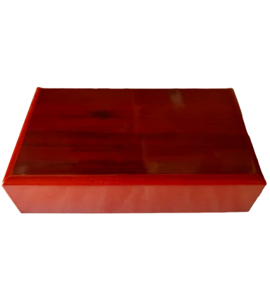 Peana Madera Rectangular raiz Caoba 25 cm