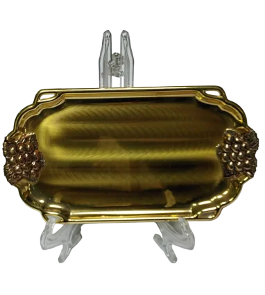 Bandeja Latón 20x11 cm