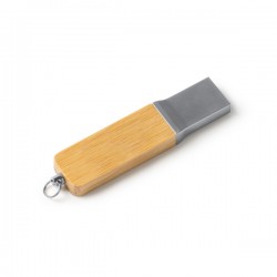Memoria USB con cuerpo de bambú y capacidad de 16 GB NETIX