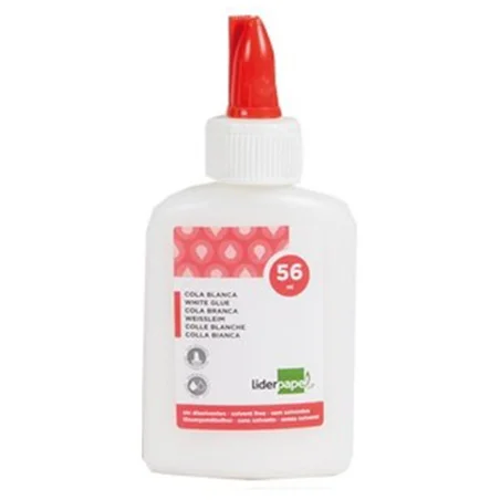 Pegamento cola blanca lavable liderpapel bote de 56 ml