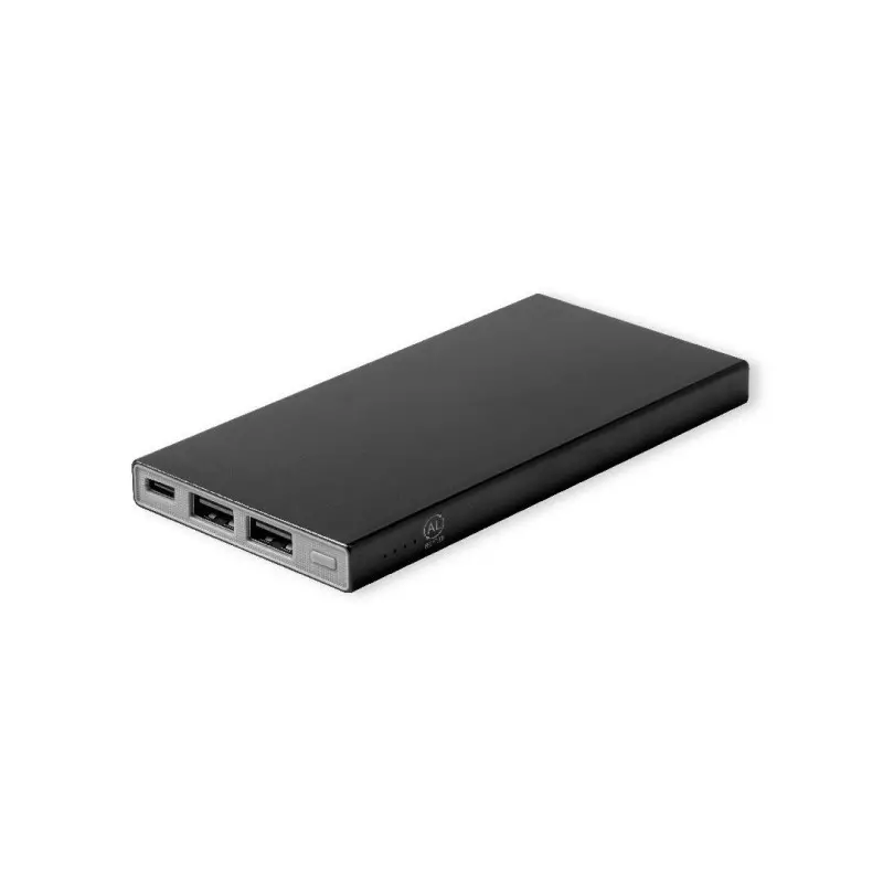 POWER BANK GINVAL de Aluminio reciclado