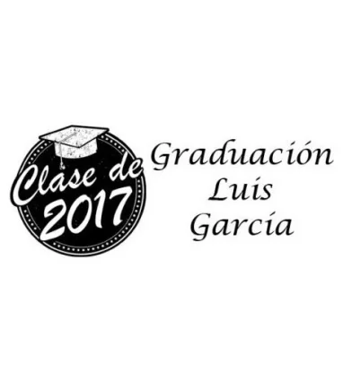 LOTE 50 PEGATINAS redondas PERSONALIZABLES de 8 cm de diámetro