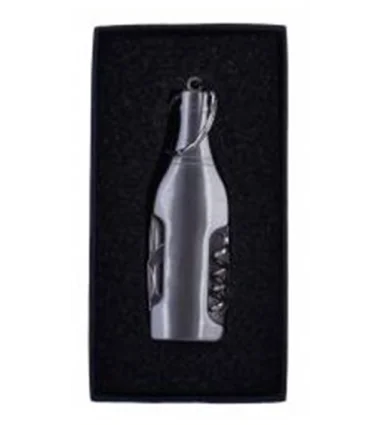 LLAVERO BOTELLA NAVAJA + MULTIUSOS EN CAJA