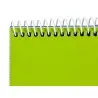 Bloc o Cuaderno espiral liderpapel bolsillo dieciseavo apaisado smart tapa blanda 80h 60gr cuadro 4mm colores surtidos