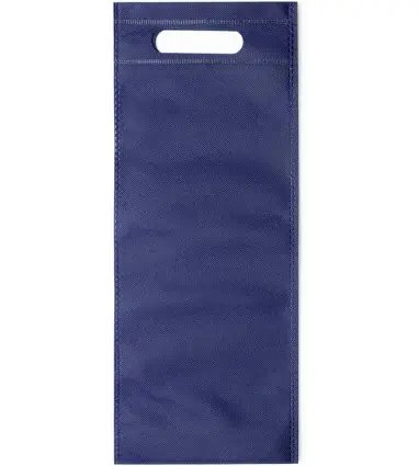 Pack Ahorro 50 Bolsas para Botellas de Vino. Bolsas de Tela Colores (Azul Marino) con envío incluido