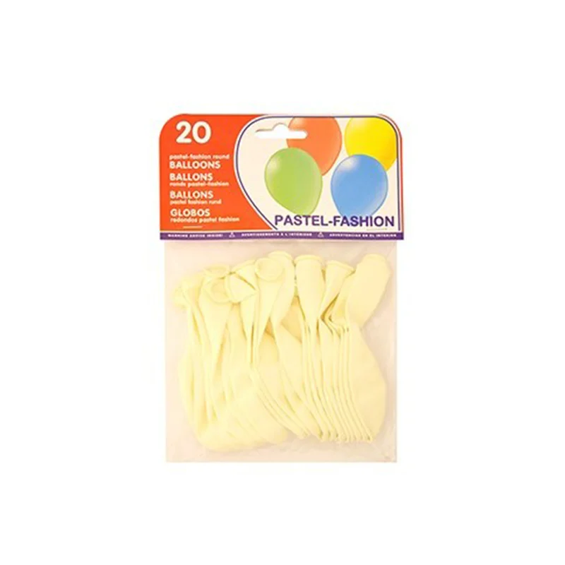 GLOBOS BLANCOS BOLSA DE 20