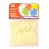 GLOBOS BLANCOS BOLSA DE 20
