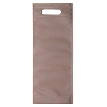 Pack Ahorro 100 Bolsas para Botellas de Vino. Bolsas de Tela Colores (Marron) con envío incluido