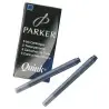 Tinta estilografica parker azul permanente caja de 5 cartuchos