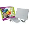 Set acuarela lidercolor contiene 10 laminas acuarela 27x38cm 1 paleta plast 12x12ml1 sacapunt 1 perfilador 1 goma