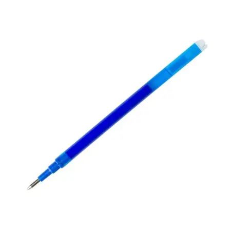 Recambio boligrafo q-connect retractil kf11058 borrable azul caja de 3 unidades