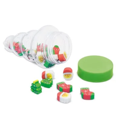 SET DE GOMAS NAVIDEÑO "FIR TREE"