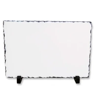 Portafotos para sublimación de piedra pizarra de 30 x 20 cm Personalizable