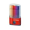 Rotulador stabilo punta de fibra pen 68 color parade estuche de 20 rotuladores
