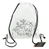 Mochila Infantil Animales Coloreable