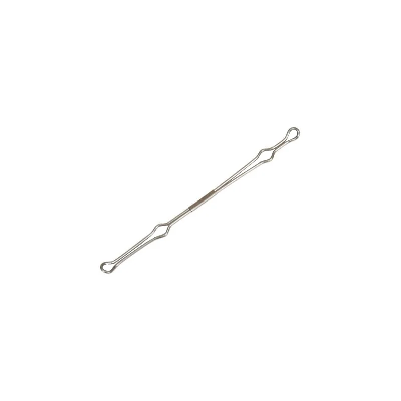 Compresor metalico para carpetas de anillas 150 mm.