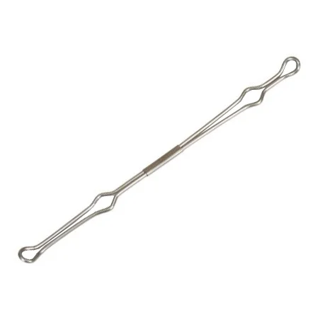 Compresor metalico para carpetas de anillas 150 mm.
