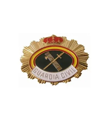 Chapa rafaga Guardia Civil
