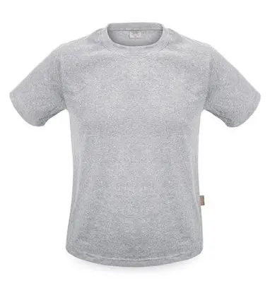 Camiseta de Algodón reciclado 160G "RECYCLED" de Adulto en color Gris