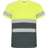 Camiseta técnica de manga corta de alta visibilidad DELTA