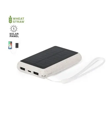 POWER BANK solar DAWSON de Caña de Trigo