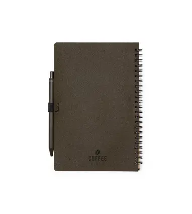 LIBRETA ALANNA de Fibra de Café de 15 x 21.3 cm