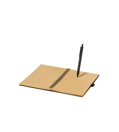 LIBRETA ALANNA de Fibra de Café de 15 x 21.3 cm