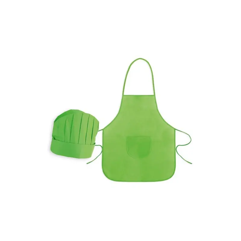 Set Delantal y Gorro Infantil