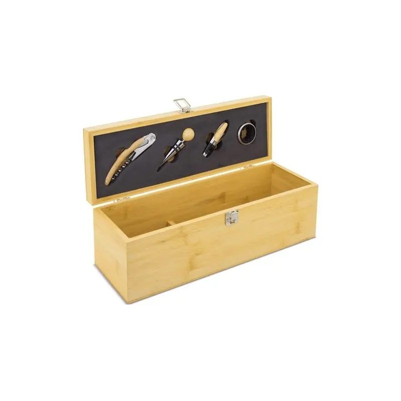 SET DE VINO BAMBÚ "PROVENZA"