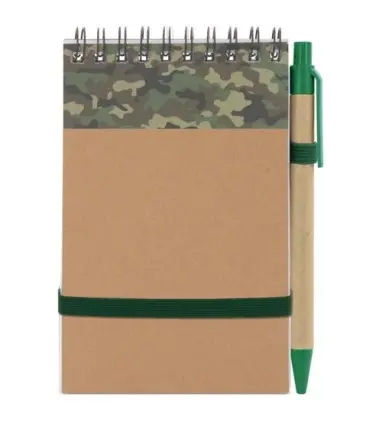 BLOC DE NOTAS A6 "SAFARI" con bolígrafo