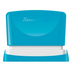 Sello x'stamper quix personalizable color azul medidas 4x60 mm q-05