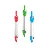 Compas liderpapel con protector de punta colores surtidos