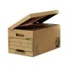 Cajon fellowes carton reciclado para almacenamiento de archivadores capacidad 6 cajas de archivo 80 mm