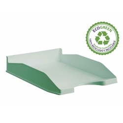 Bandeja sobremesa archivo 2000 ecogreen plastico 100% reciclado apilable formatos din...