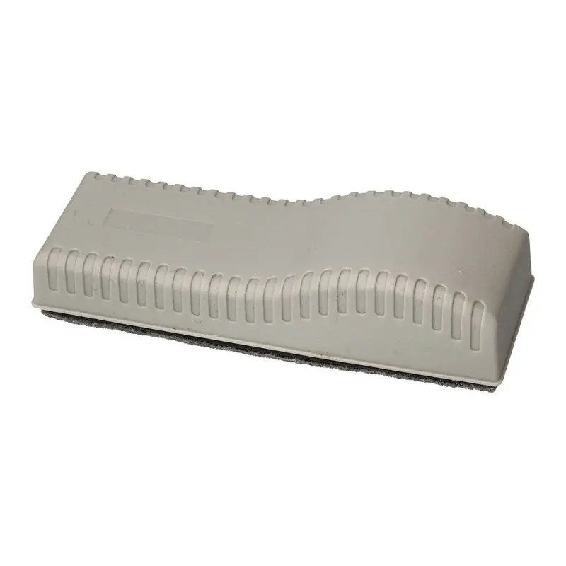 Borrador q-connect magnetico para pizarra blanca con recambio de fieltro reemplazable 15x5,5x4x5 cm