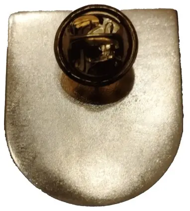 Pin Distintivo de Permanencia Asuntos Internos De Guardia Civil con borde y trasera Dorados