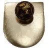 Insignia Distintivo de Permanencia Fiscal y Fronteras De Guardia Civil con borde y trasera Dorados