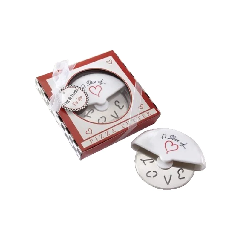 CORTADOR PARA PIZZA "LOVE" EN CAJA DE REGALO