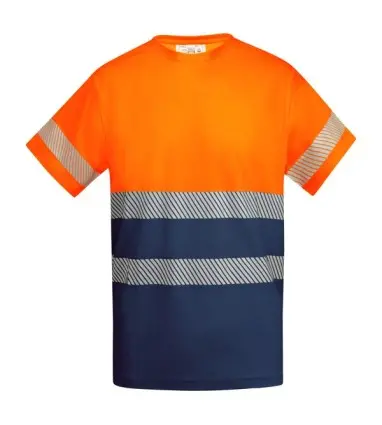 Camiseta técnica de alta visibilidad de manga corta TAURI