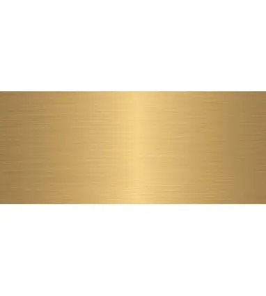 chapa para grabar de 120 mm para buzón o trofeos en metal dorado