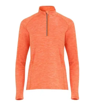 Sudadera técnica de manga larga ranglán para mujer con interior perchado MELBOURNE WOMAN