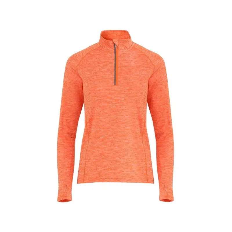 Sudadera técnica de manga larga ranglán para mujer con interior perchado MELBOURNE WOMAN