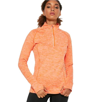 Sudadera técnica de manga larga ranglán para mujer con interior perchado MELBOURNE WOMAN