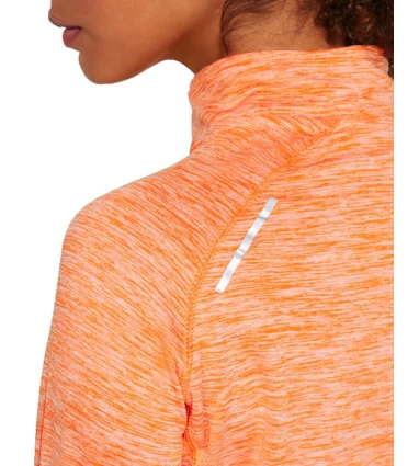 Sudadera técnica de manga larga ranglán para mujer con interior perchado MELBOURNE WOMAN