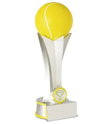 Trofeo de resina de Pelota de tenis o pádel