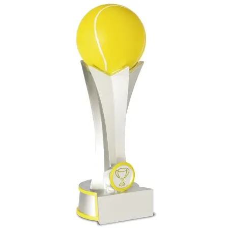 Trofeo de resina de Pelota de tenis o pádel