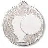 MEDALLA 4023 de 5 cm de diámetro de Oro, Plata o Bronce con trasera lisa