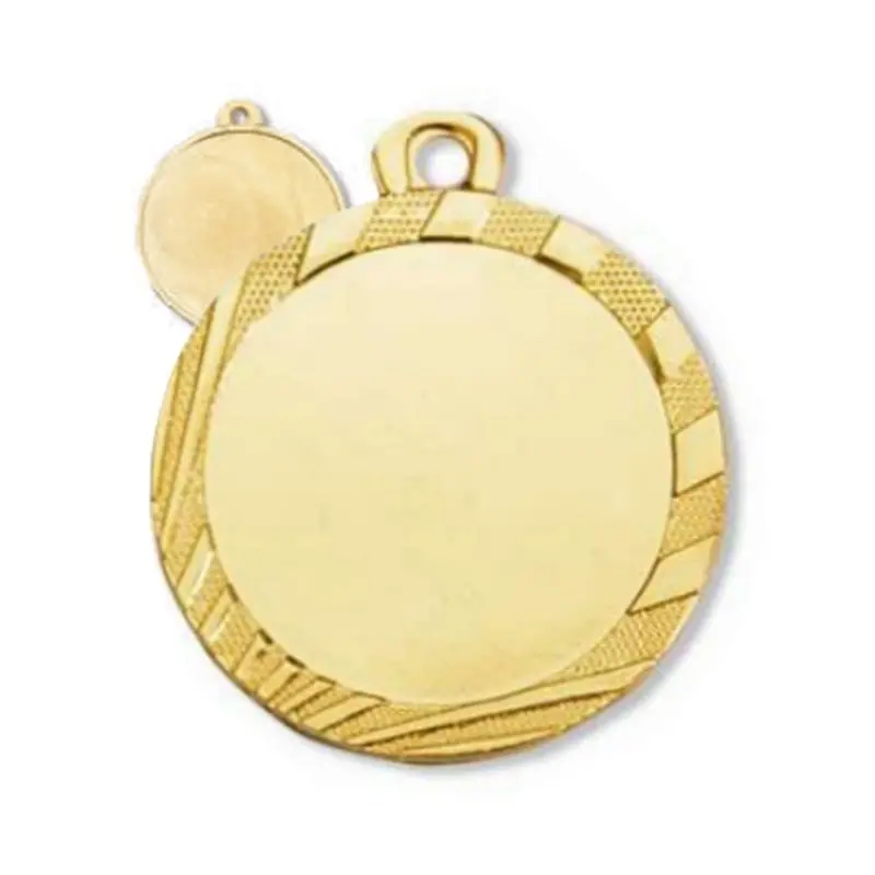 MEDALLA 4037 de 3,2 cm de diámetro de Oro, Plata o Bronce con trasera lisa