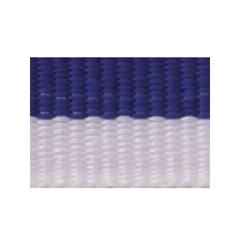Cinta para Medalla Bilbao (Azul y Blanco) de 2,2cm de ancho y 80 cm de largo con enganche Metálico